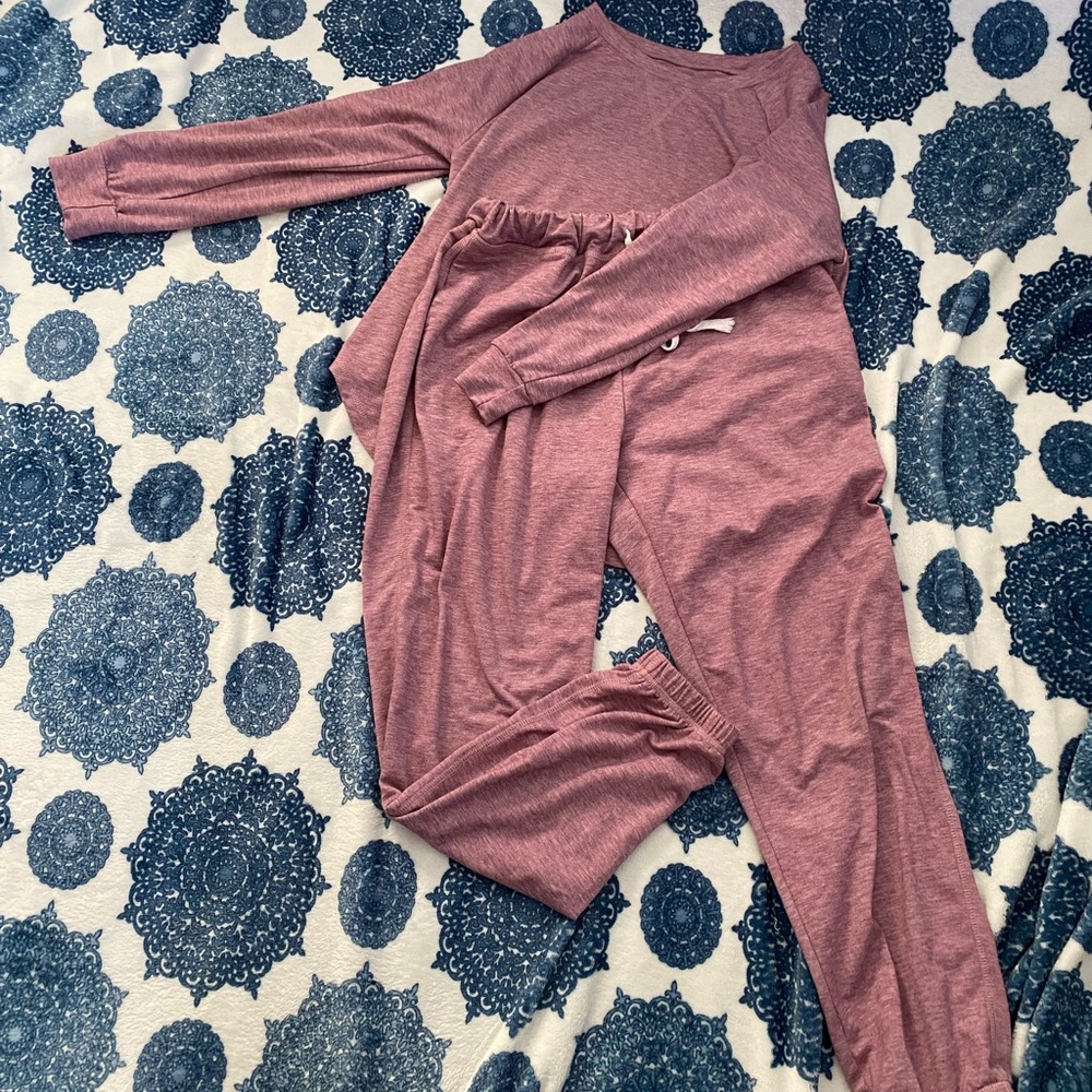 Purple Sweatsuit